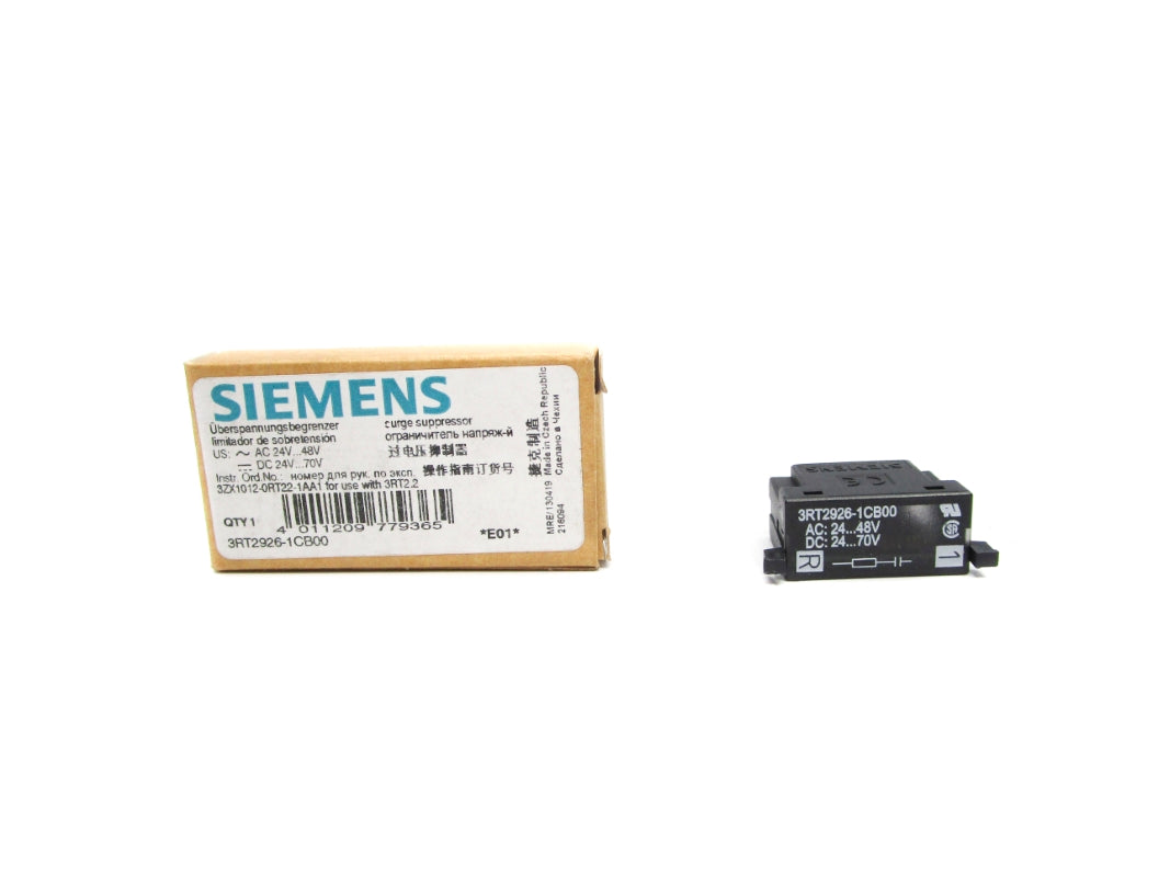 SIEMENS 3RT2926-1CB00 24-48VAC NSMP