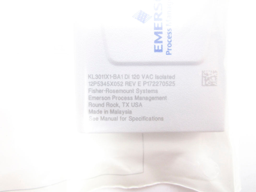 EMERSON 12P5345X052 120VAC NSMP