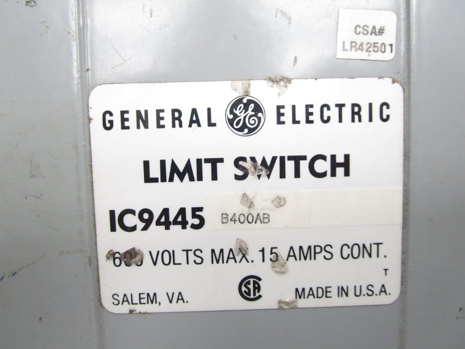 GENERAL ELECTRIC IC9445B400AB UNMP