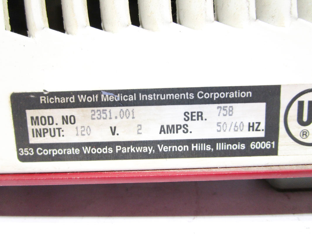 RICHARD WOLF 2351.001 SER. 758 120V 2A UNMP
