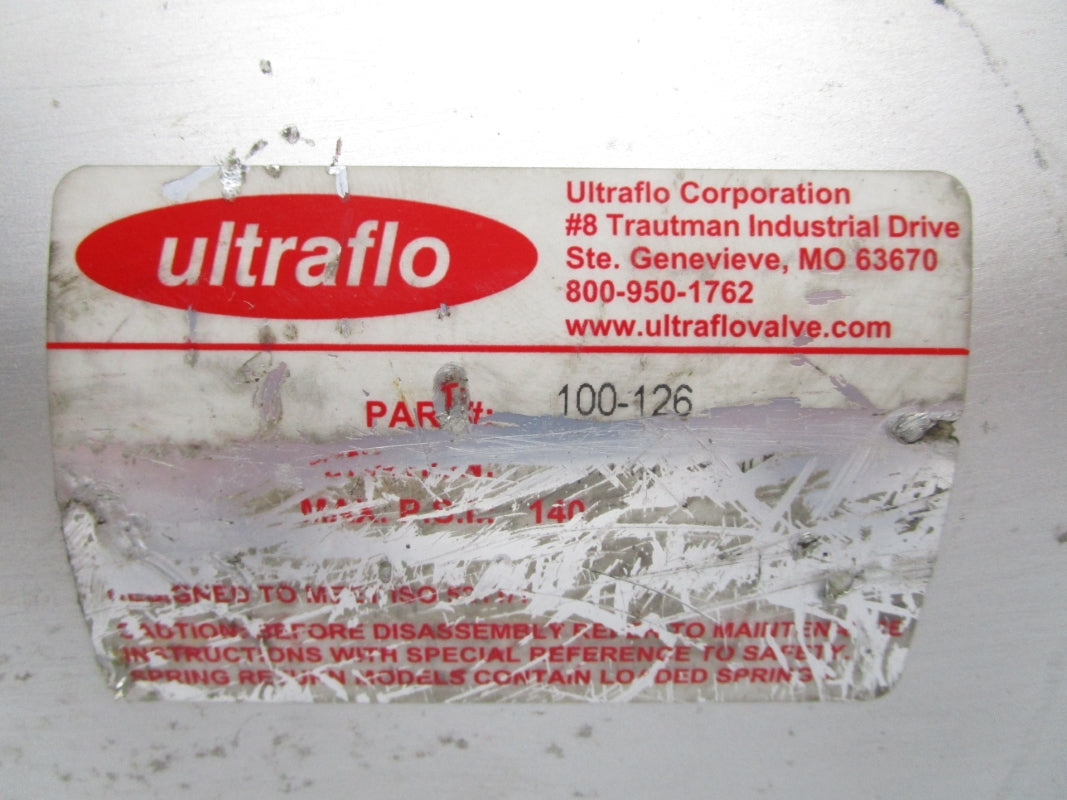 ULTRAFLO 100-126 140PSI UNMP