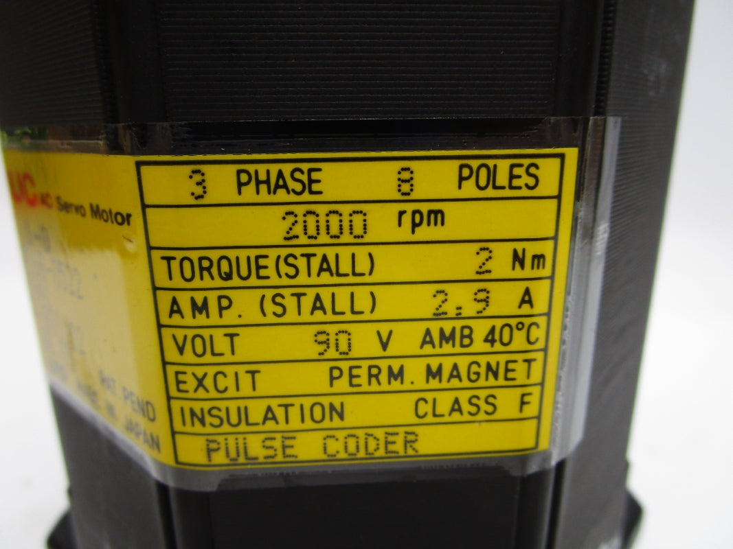 FANUC A06B-0522-B041 90V 2.9A NSMP