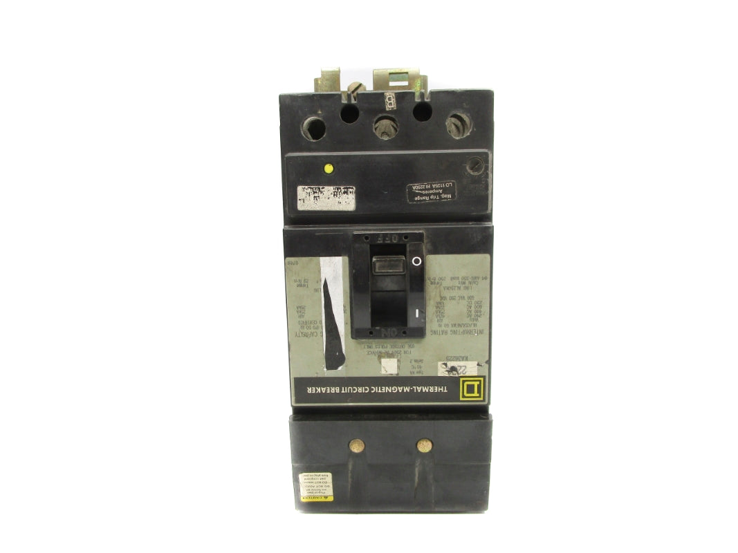 SQUARE D KA36225 600VAC 225A (AS PICTURED) UNMP