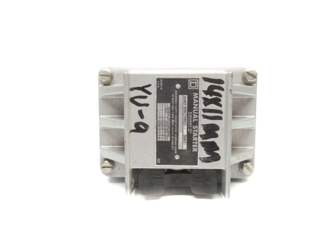 SQUARE D 2510FW8 SER. A 277V 1A UNMP