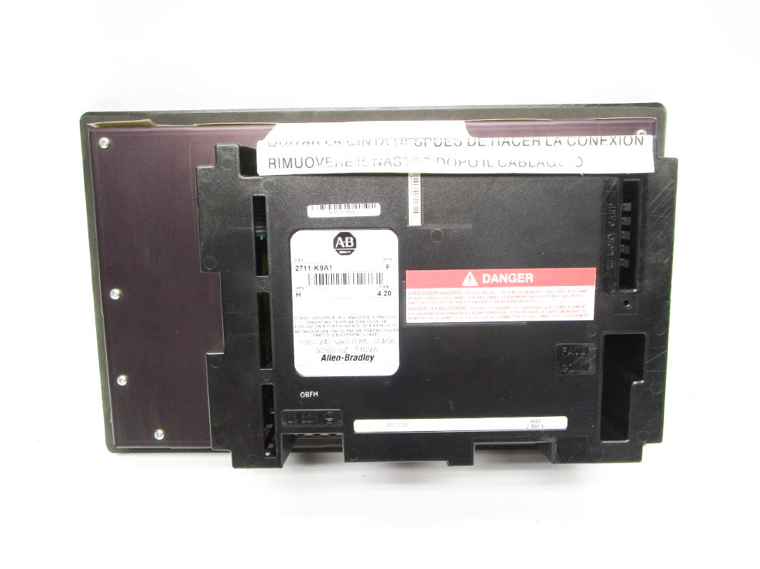 ALLEN BRADLEY 2711-K9A1 SER. F F/W 4.20 NSNP
