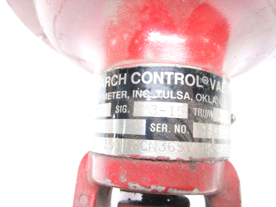 RESEARCH CONTROL VALVE 1001GCN36SV0PGEP36 UNMP