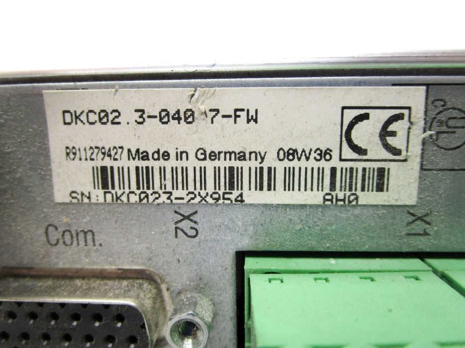 REXROTH DKC02.3-040-7-FW R911279427 UNMP