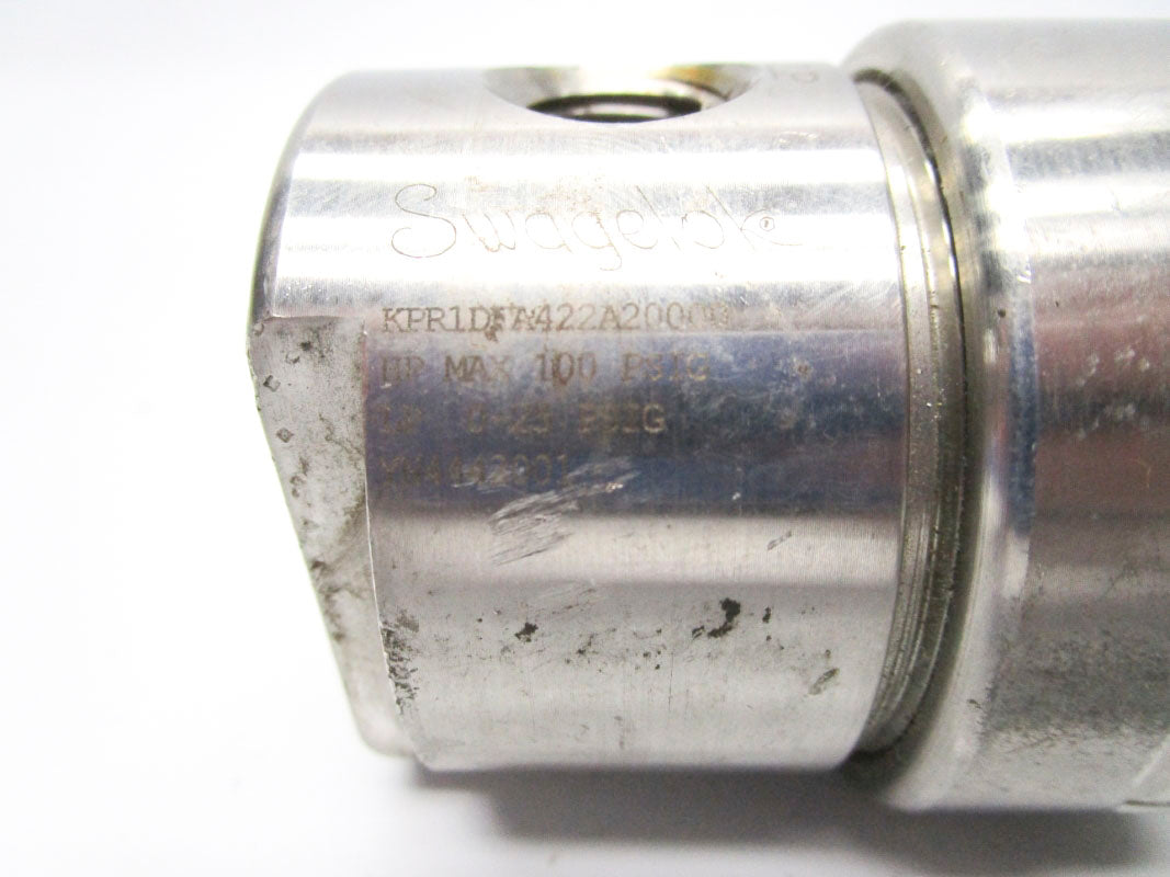 SWAGELOK KPR1DFA422A20000 100PSI UNMP