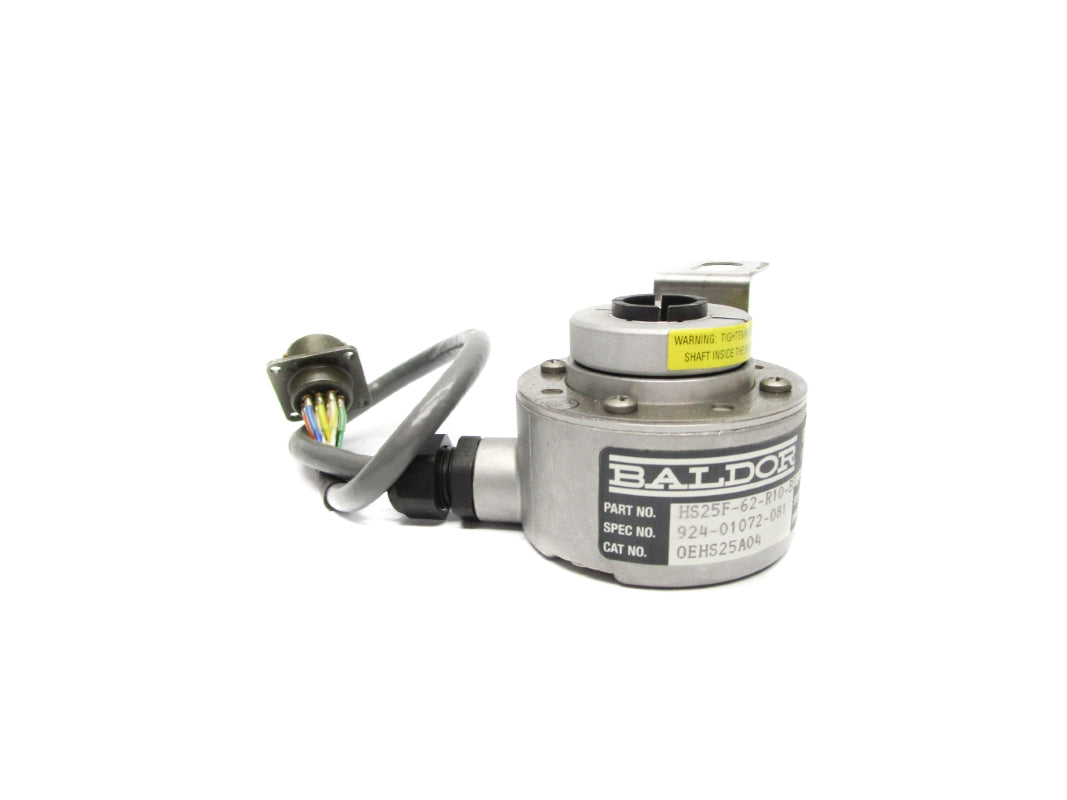 BALDOR HS25F-62-R10-BS-1024-ABZC-4469-SCS10-M12-S 15VDC NSNP