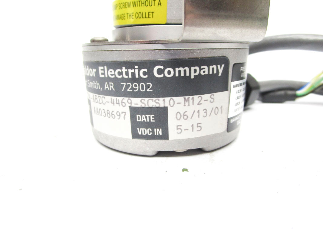 BALDOR HS25F-62-R10-BS-1024-ABZC-4469-SCS10-M12-S 15VDC NSNP