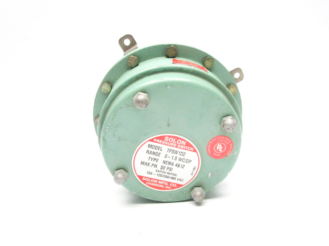 SOLON 7PSW1D2 50PSI 480VAC 15A UNMP