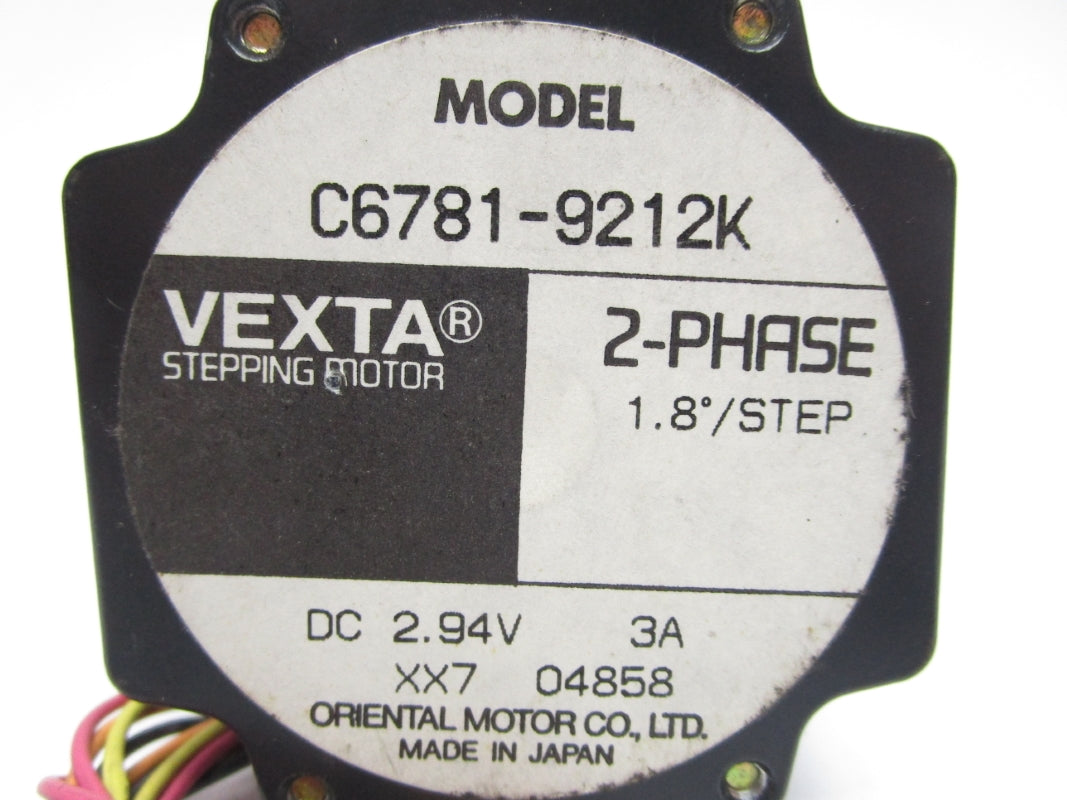 VEXTA C6781-9212K 2.94VDC 3A NSNP
