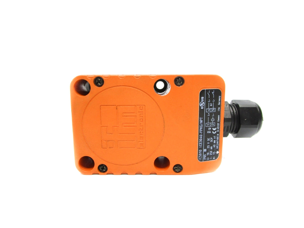 IFM EFECTOR IC5010 ICE3040-FPKG/NPT 55VDC UNMP
