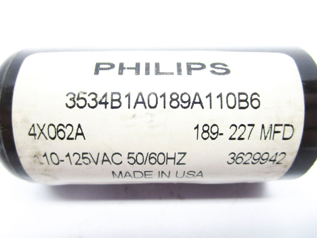 PHILIPS 3534B1A0189A110B6 125VAC NSNP