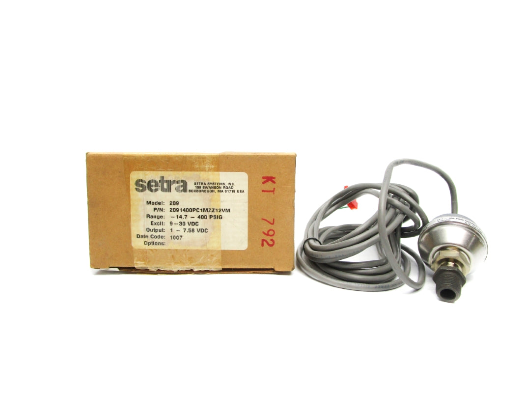 SETRA 2091400PC1MZZ12VM 400PSI 30VDC NSMP