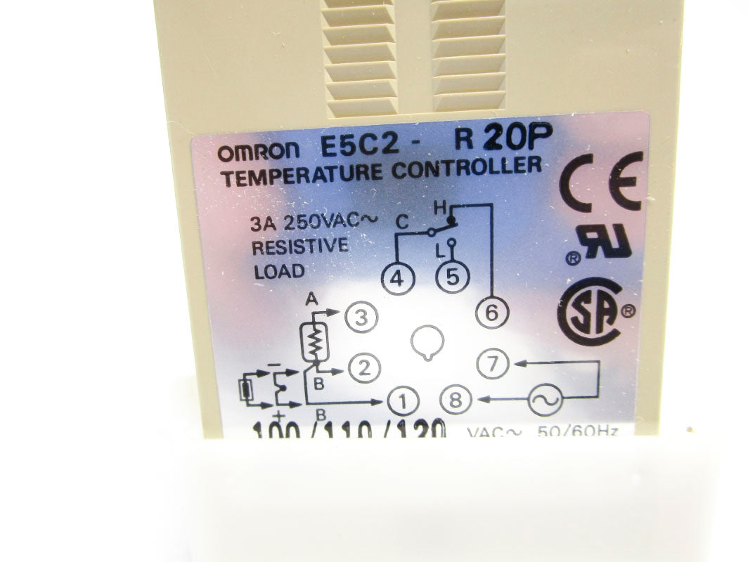 OMRON E5C2-R20P 120V NSMP