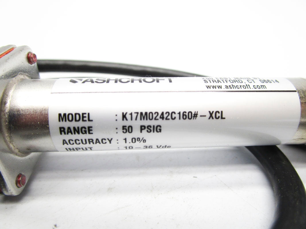 ASHCROFT K1-7-M02-42-C1-XCL 50PSI NSMP