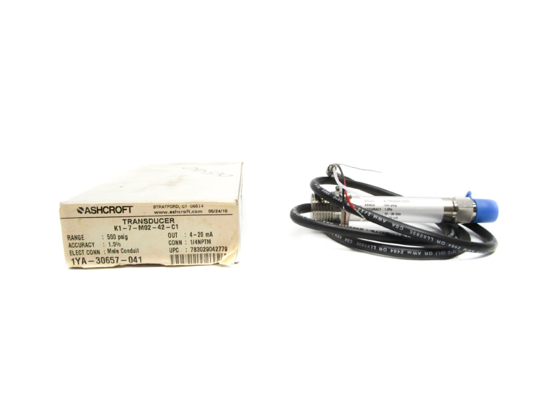 ASHCROFT K1-7-M02-42-C1 500PSI NSMP