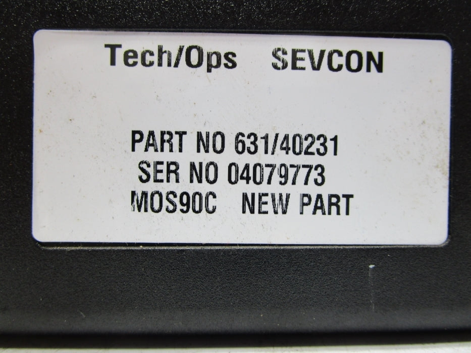 TECH/OPS SEVCON 631/40231 MOS90C UNMP