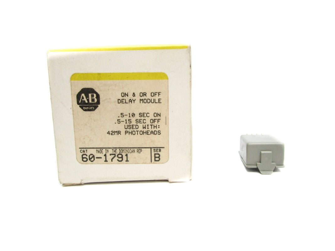 ALLEN BRADLEY 60-1791 SER. B (BK/YL) NSMP