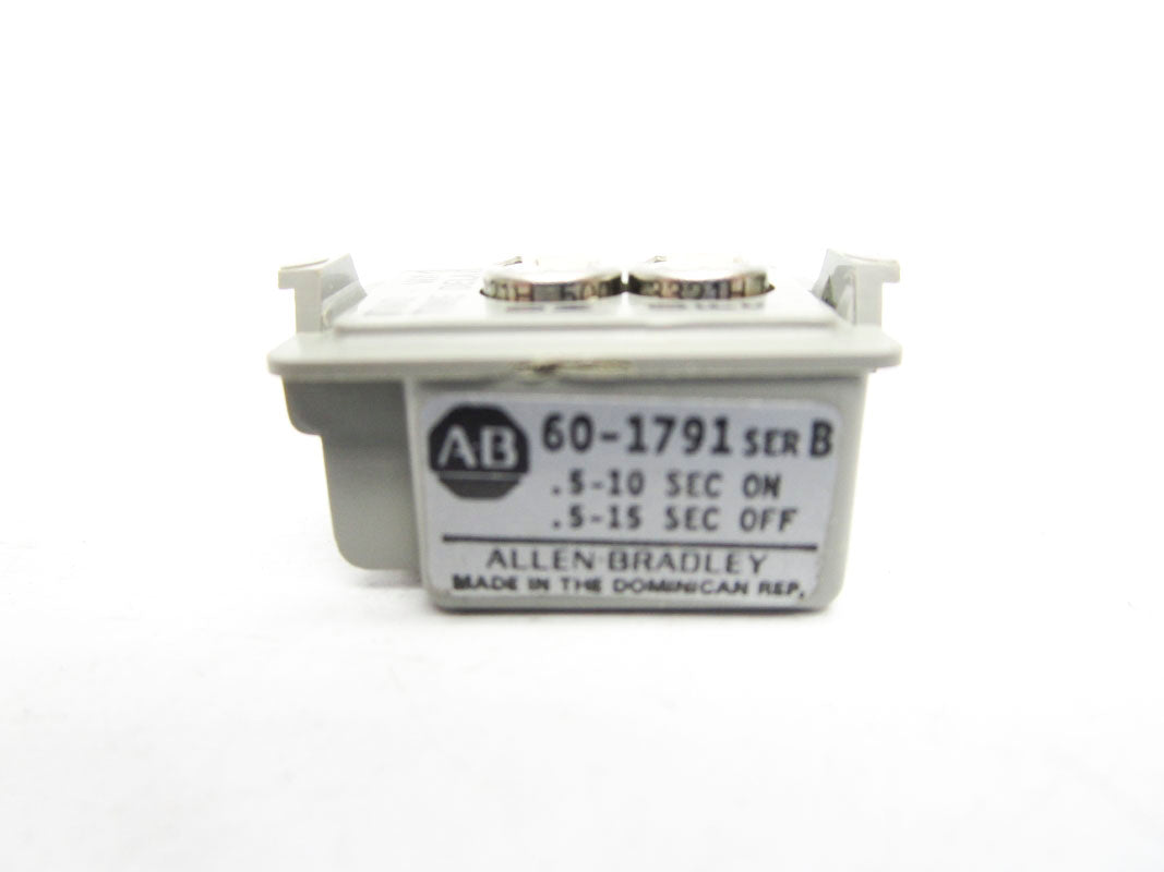 ALLEN BRADLEY 60-1791 SER. B (BK/YL) NSMP