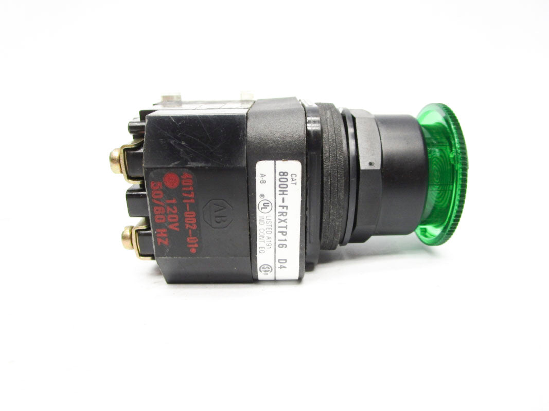ALLEN BRADLEY 800H-FRXTP16GD4 SER. F 120V (GY/BL) NSMP