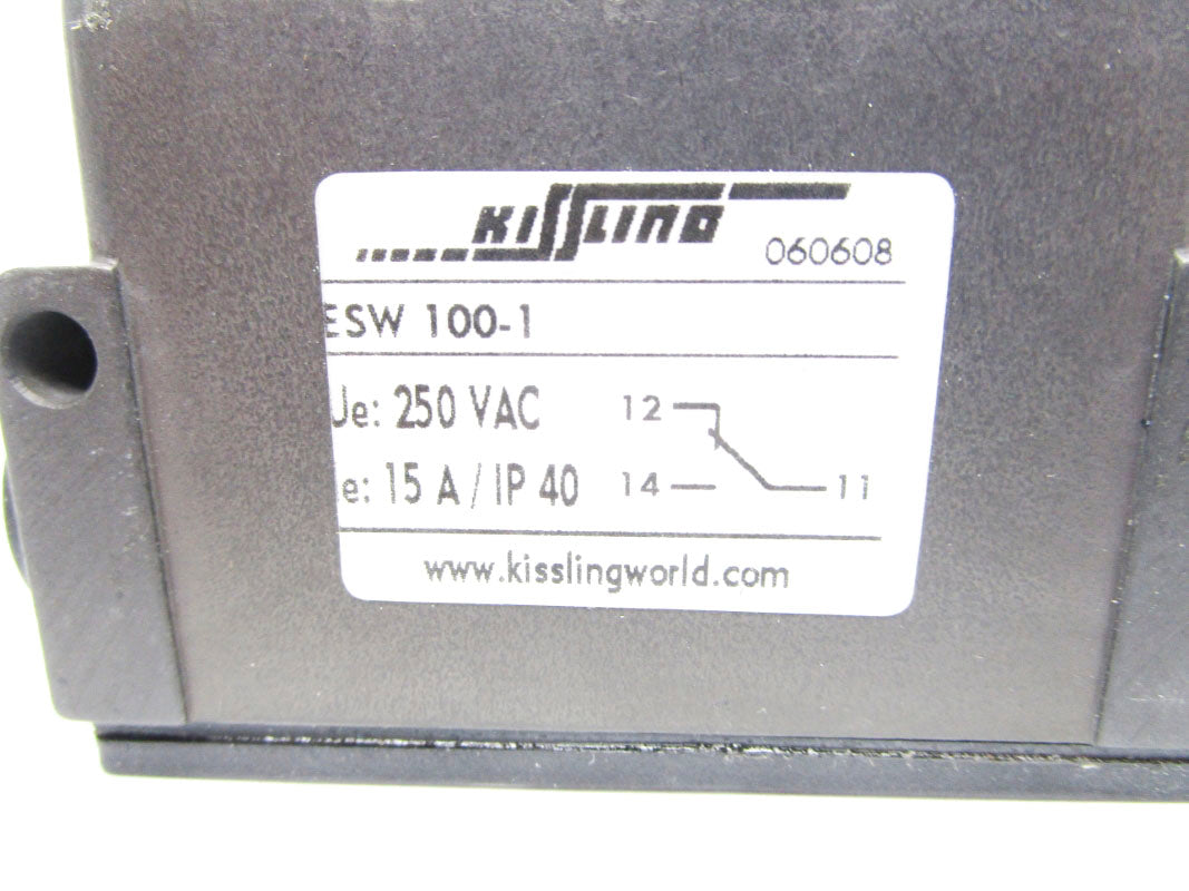 KISSLING ESW100-1 250VAC 15A NSMP