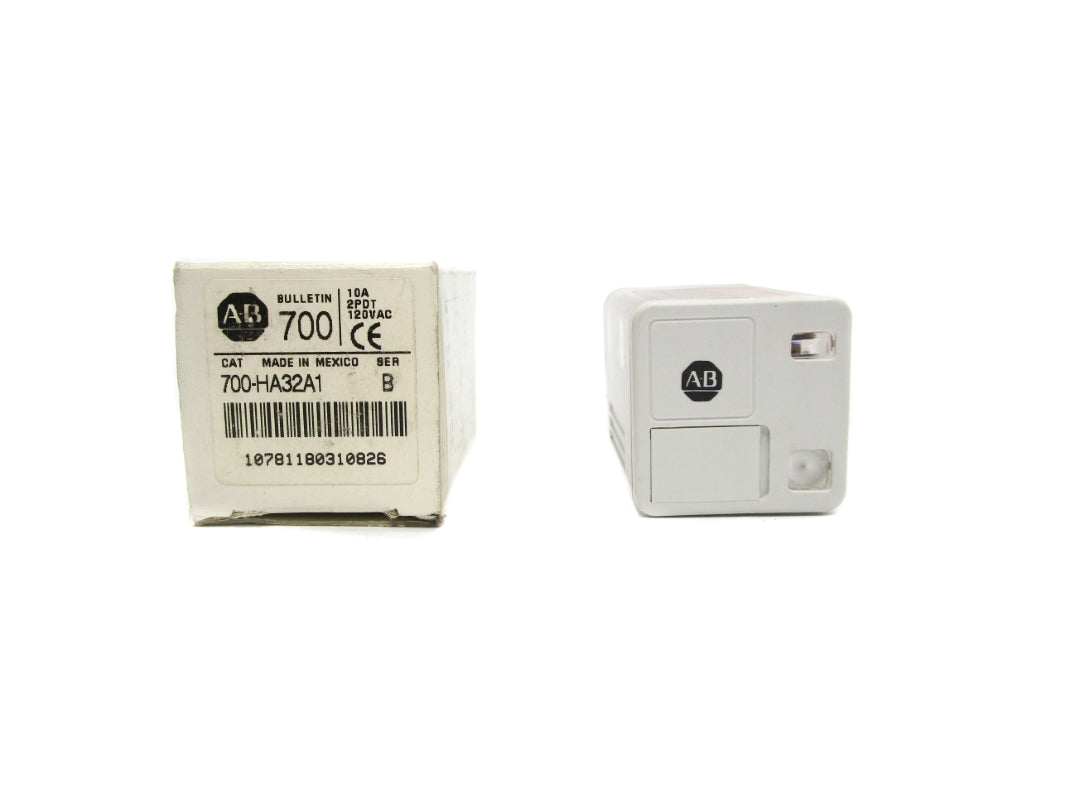 ALLEN BRADLEY 700-HA32A1 SER. B 120VAC 10A (GY/BL) NSMP