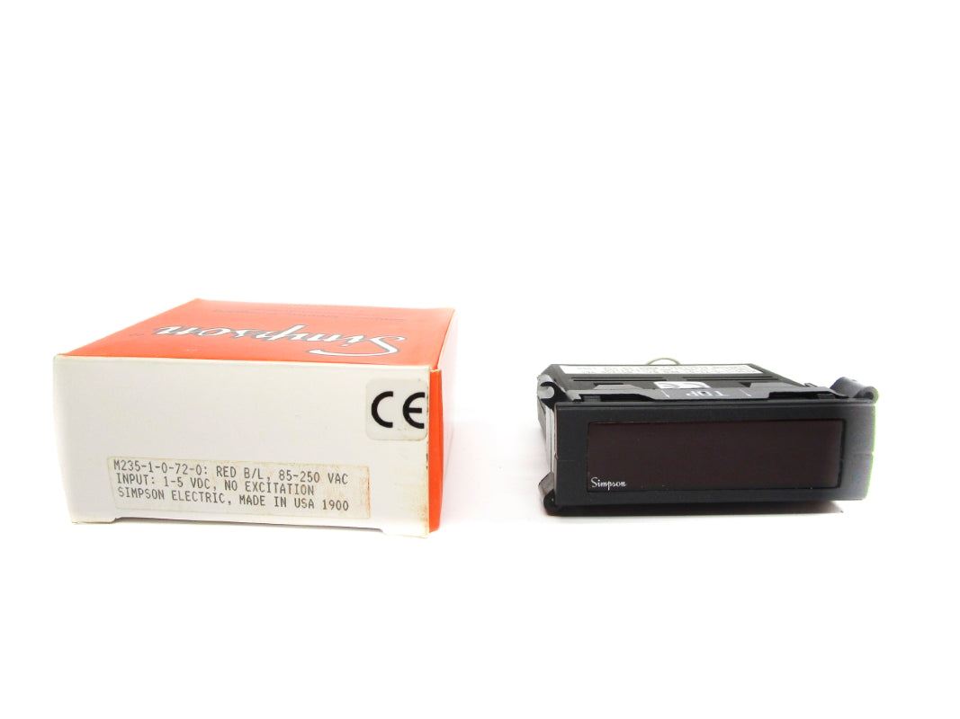 SIMPSON M235-1-0-72-0 250VAC NSMP