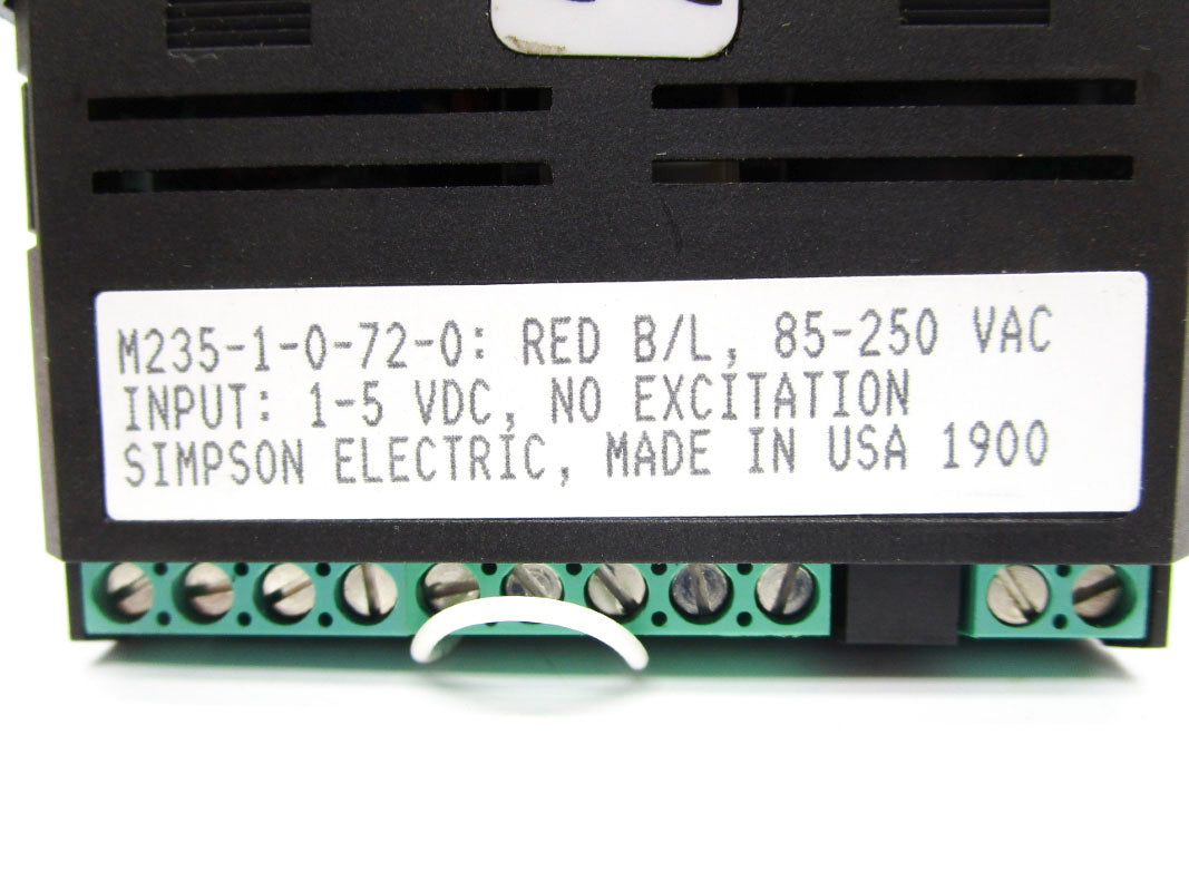 SIMPSON M235-1-0-72-0 250VAC NSMP