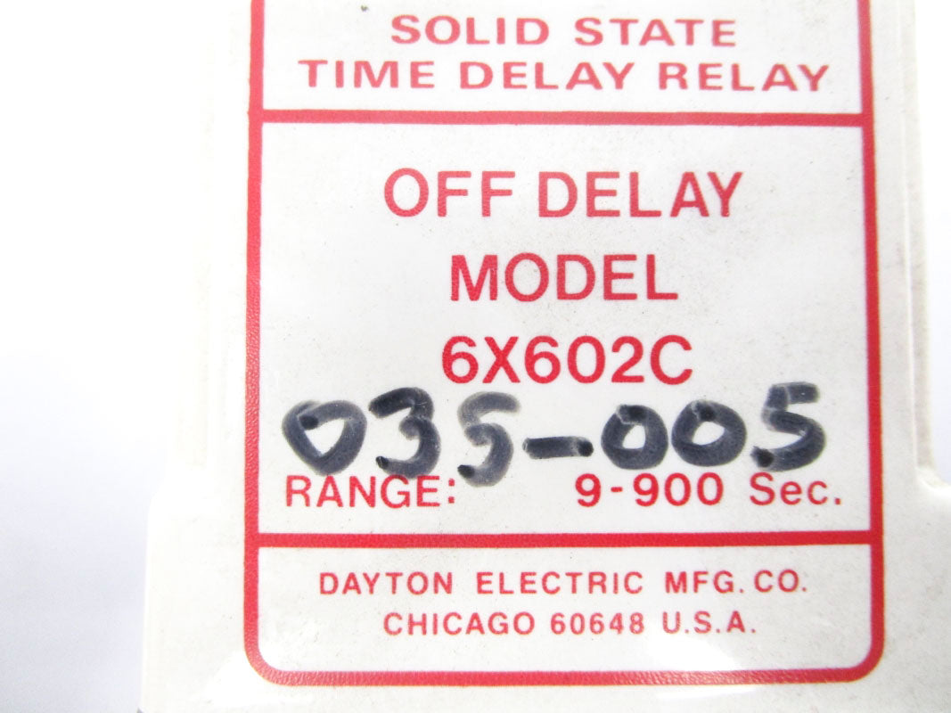 DAYTON 6X602C UNMP