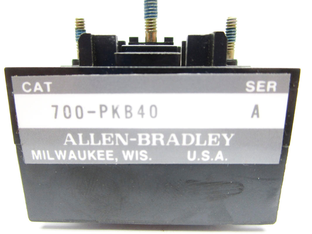 ALLEN BRADLEY 700-PKB40 SER. A NSNP
