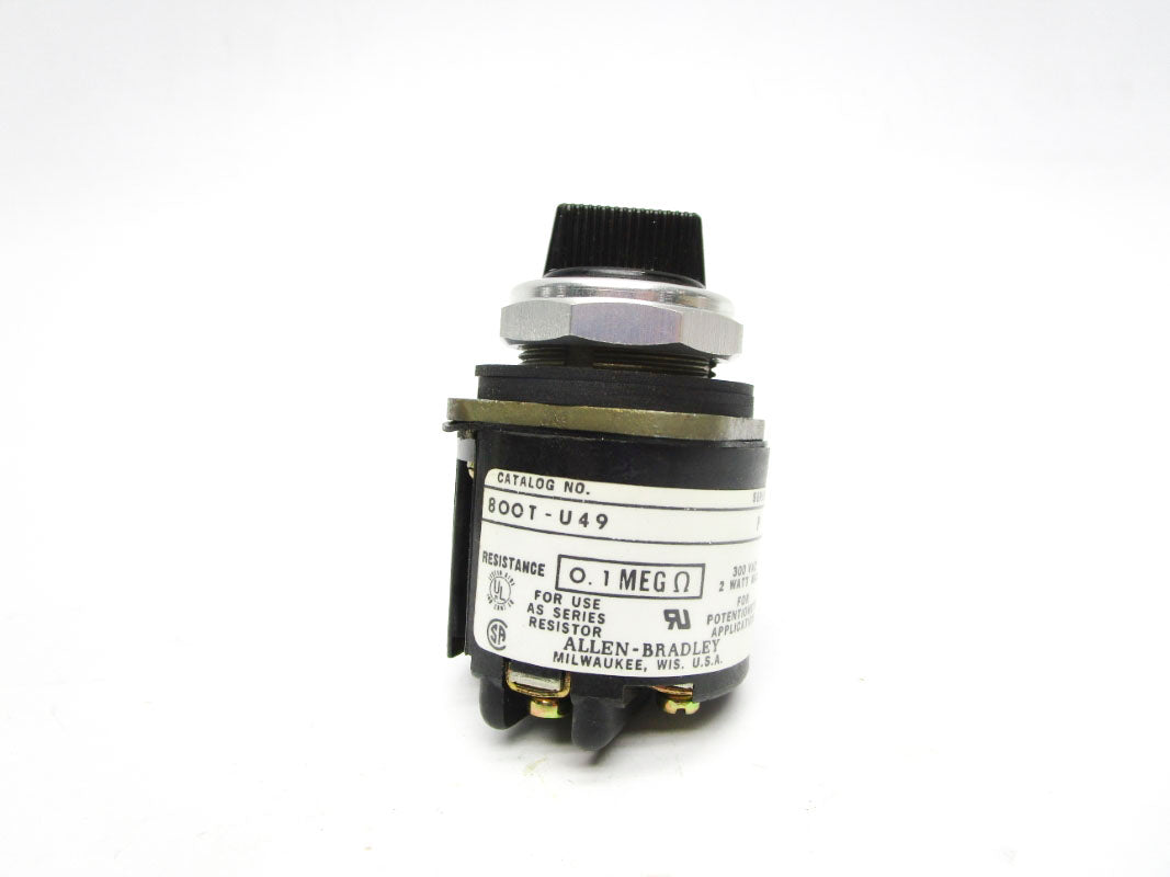 ALLEN BRADLEY 800T-U49 SER. P 300VAC (GY/BL) NSMP