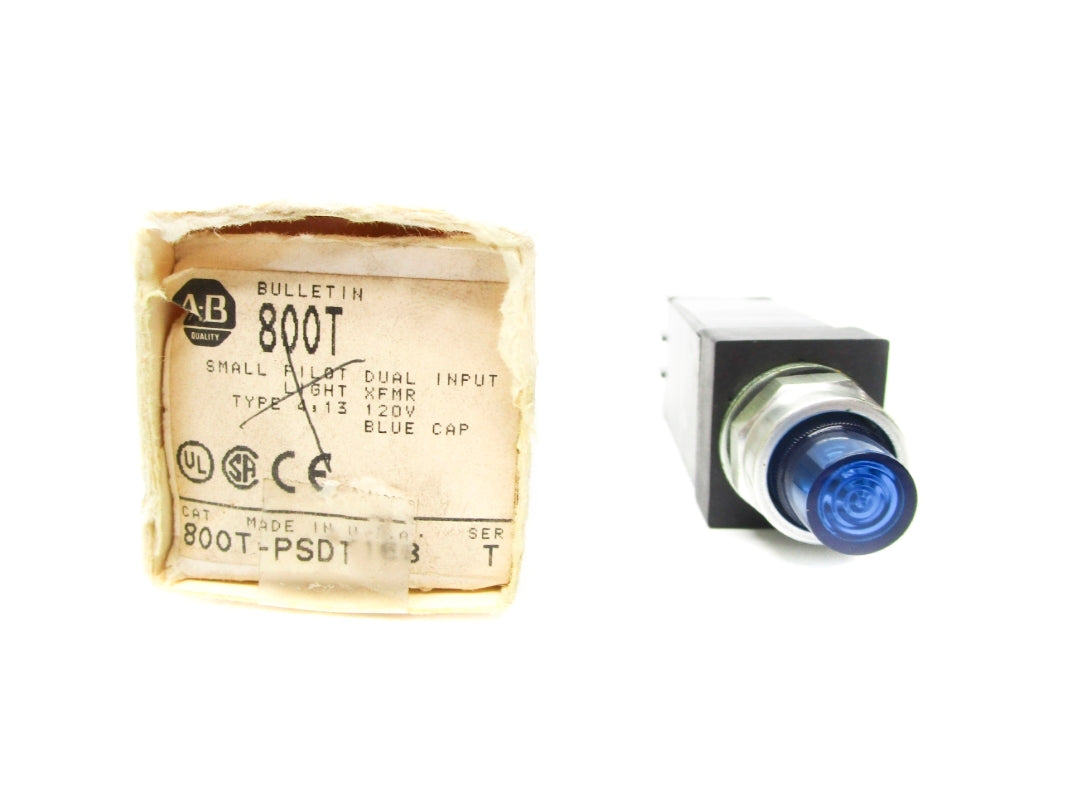 ALLEN BRADLEY 800T-PSDT16B SER. T 120V (GY/BL) NSMP