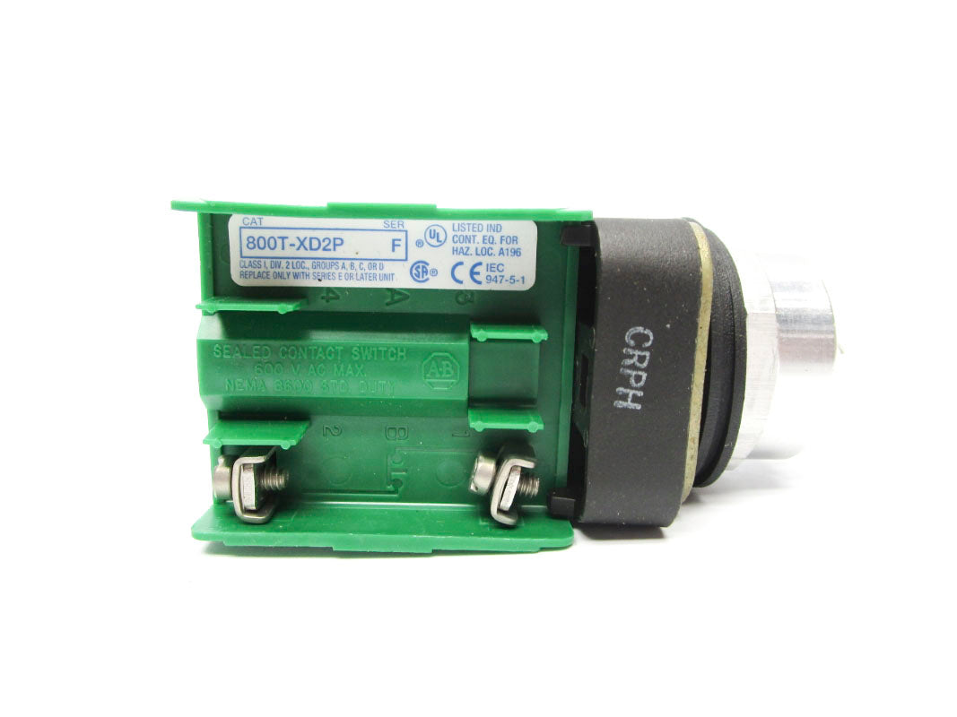 ALLEN BRADLEY 800T-FXQ12D2P SER. T 12V NSNP