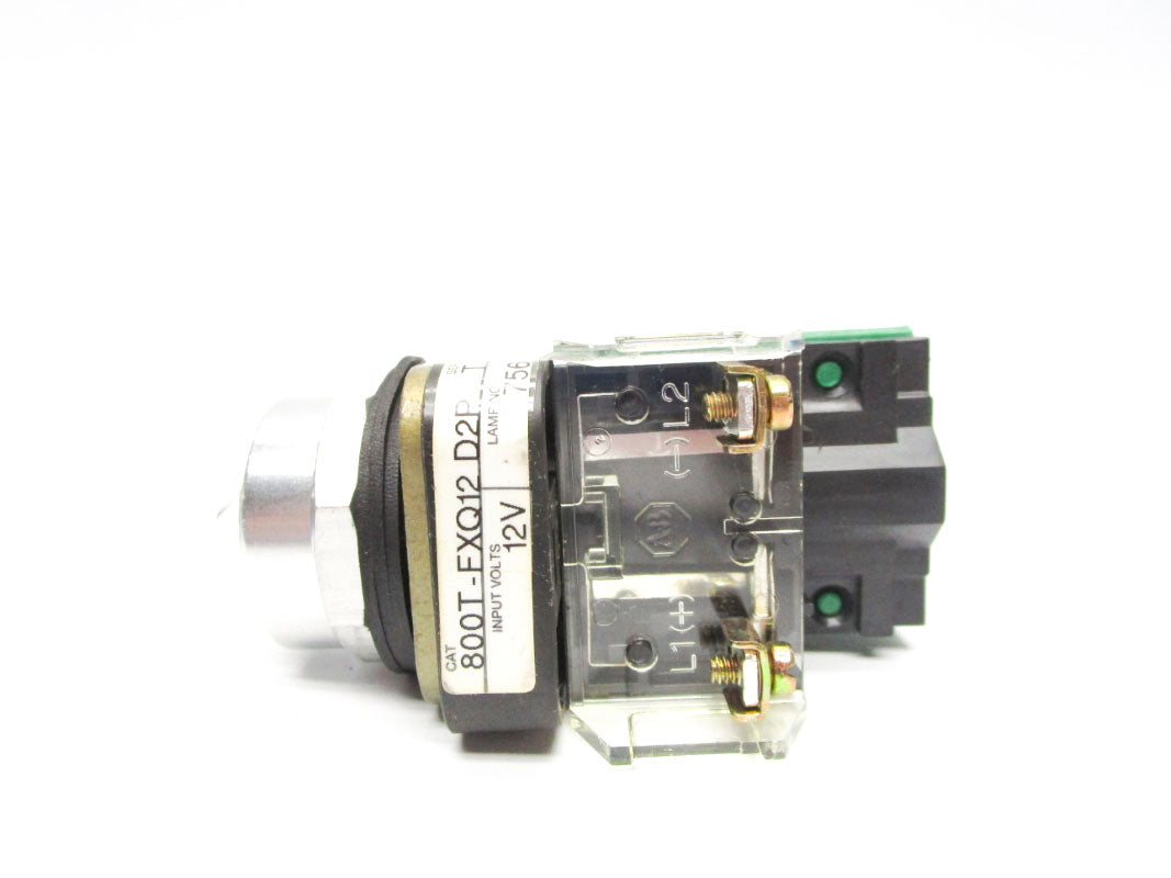 ALLEN BRADLEY 800T-FXQ12D2P SER. T 12V NSNP