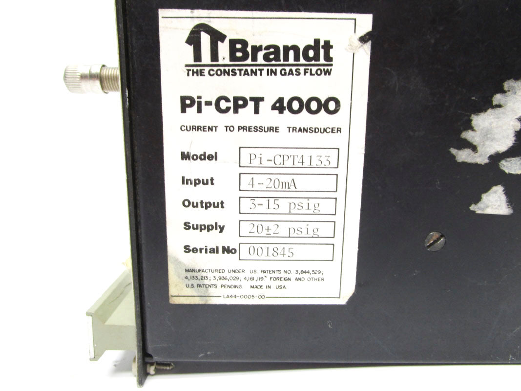 BRANDT PI-CPT4133 15PSI UNMP