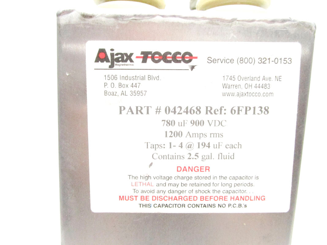 AJAX TOCCO 042468 6F183 900VDC 1200A NSNP