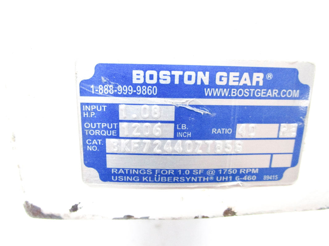 BOSTON GEAR BKF72440ZTB56 NSNP