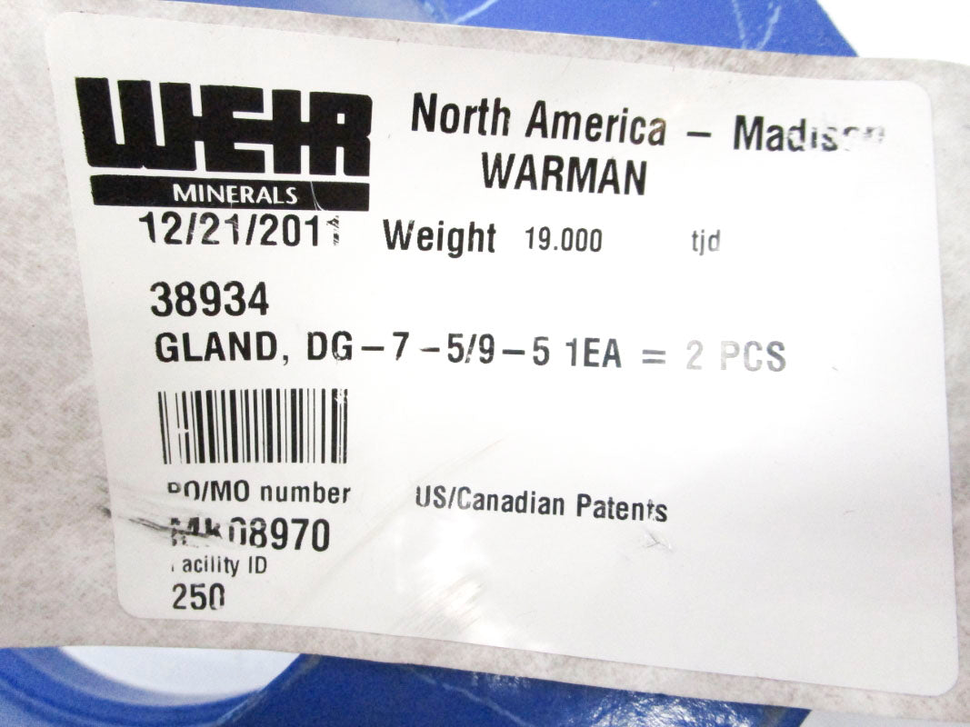 WEIR 37780 NSNP