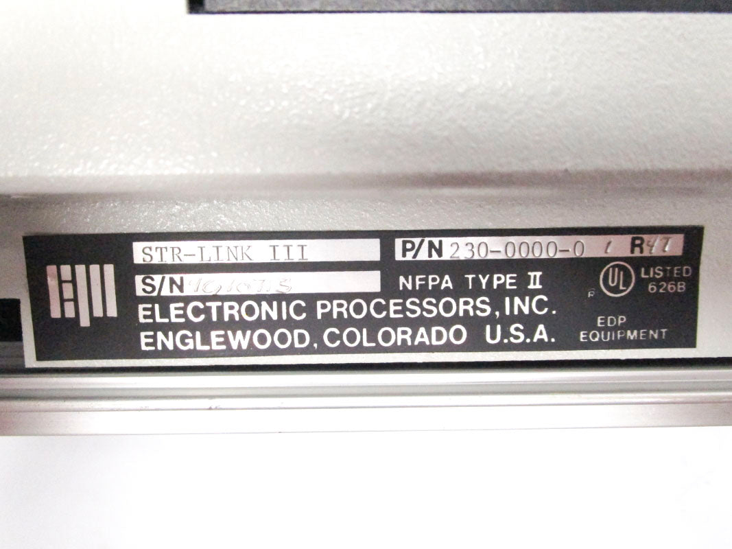 ELECTRONIC PROCESSORS STR-LINK III 230-0000-01 NSNP