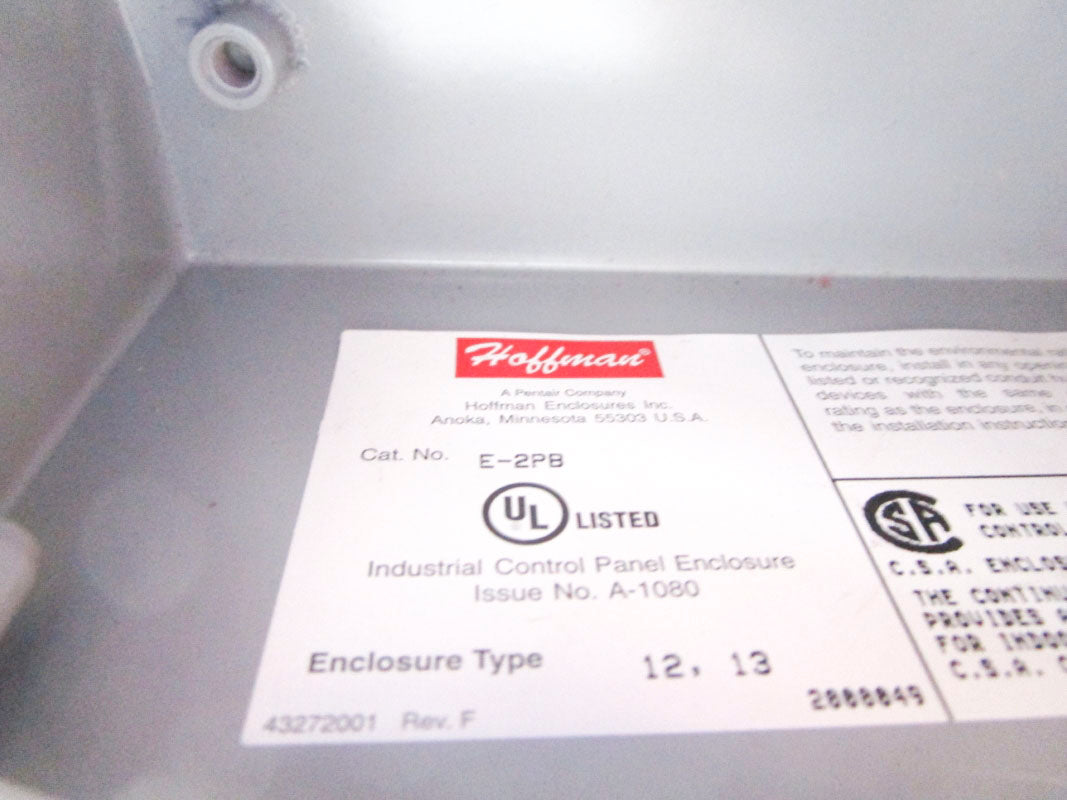 HOFFMAN E-2PB NSNP