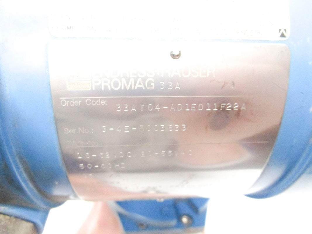 ENDRESS+HAUSER 33AT04-ADE1D11F22A 227PSI UNMP