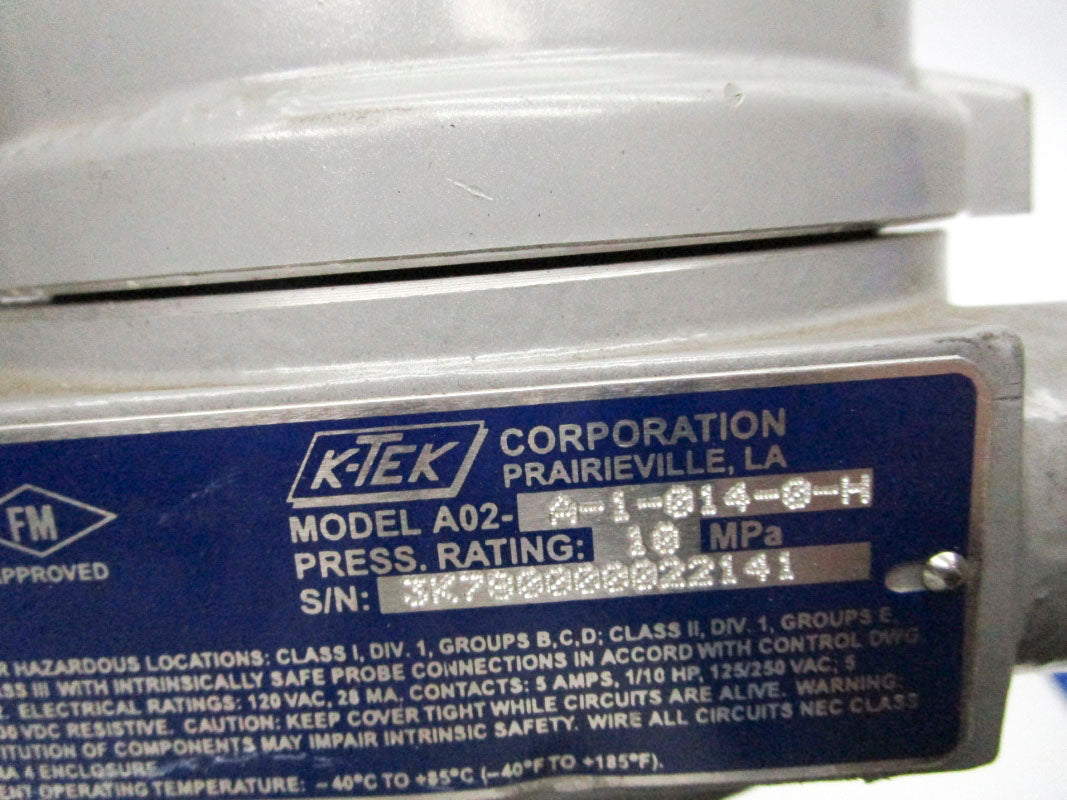 K-TEK A02-A-1-014-O-H NSNP
