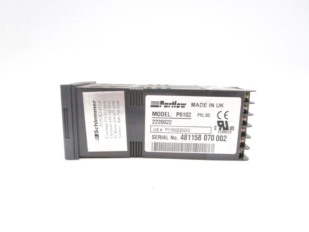 PARTLOW P6102 240VAC 2A NSNP