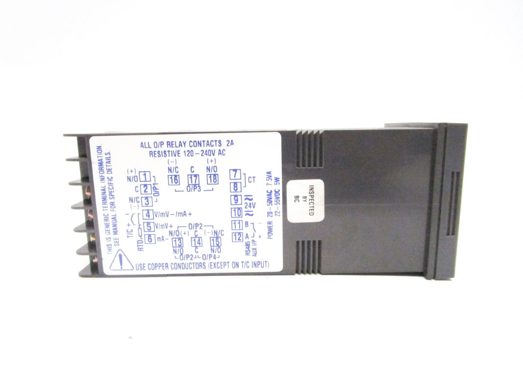 PARTLOW P6102 240VAC 2A NSNP
