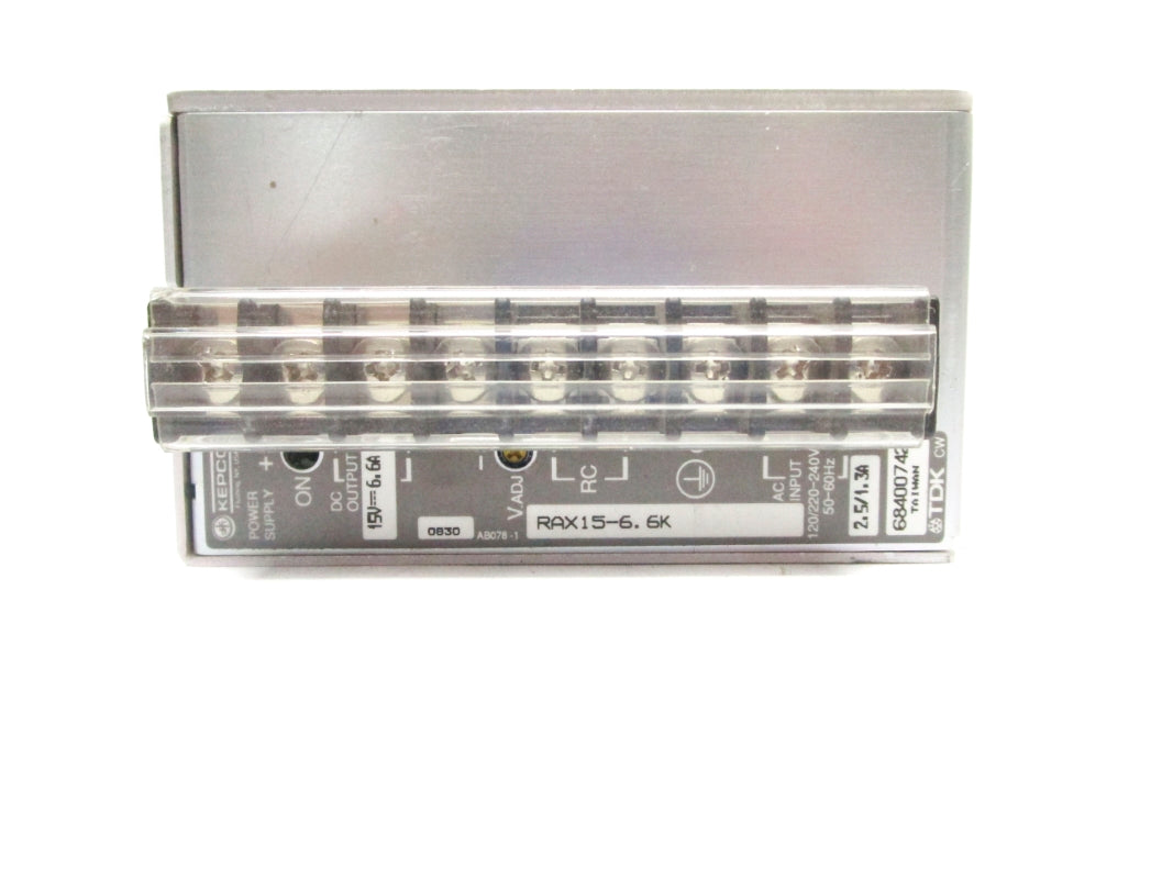 KEPCO TDK RAX15-6.6K 15V 6.6A NSNP