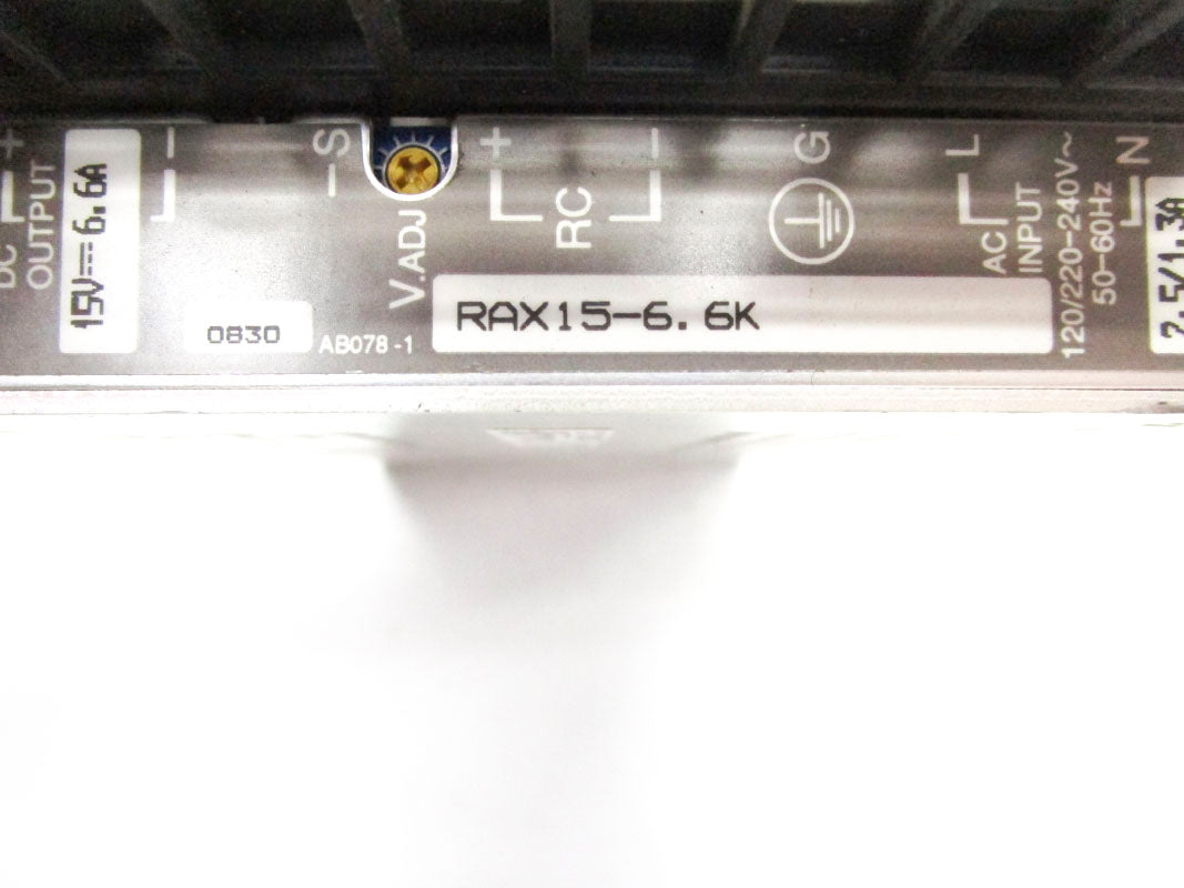 KEPCO TDK RAX15-6.6K 15V 6.6A NSNP