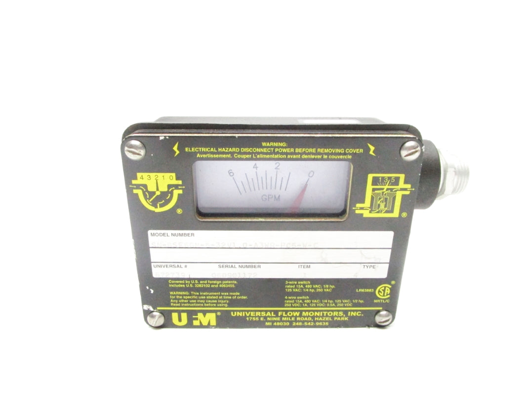 UFM SN-BSE6GM-6-32V1.0-A3WR-PC5-W-C 250VAC 15A NSNP