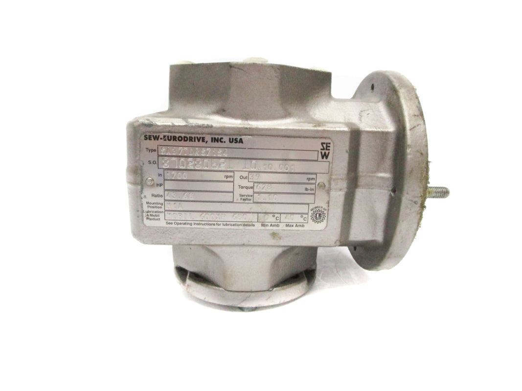 SEW EURODRIVE SA37TDRS71S4 (AS PICTURED) UNMP